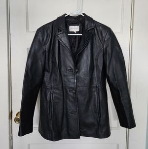 Worthington Women's Black Leather Jacket